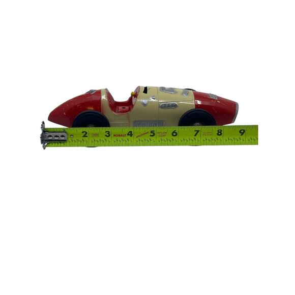 Vintage Renwal Ferrari Racer Tin Toy Car True Scale Replica Grand Prix Model USA - Picture 3 of 16